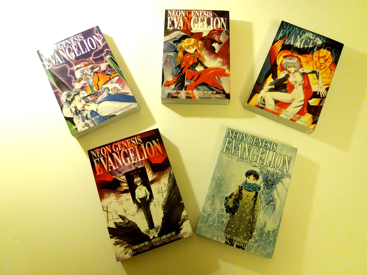 Neon Genesis Evangelion 3-in-1 edition tomes