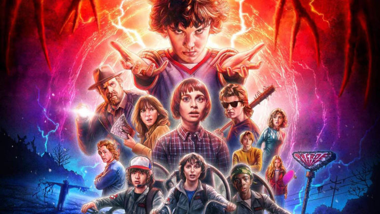 stranger things old style artwork